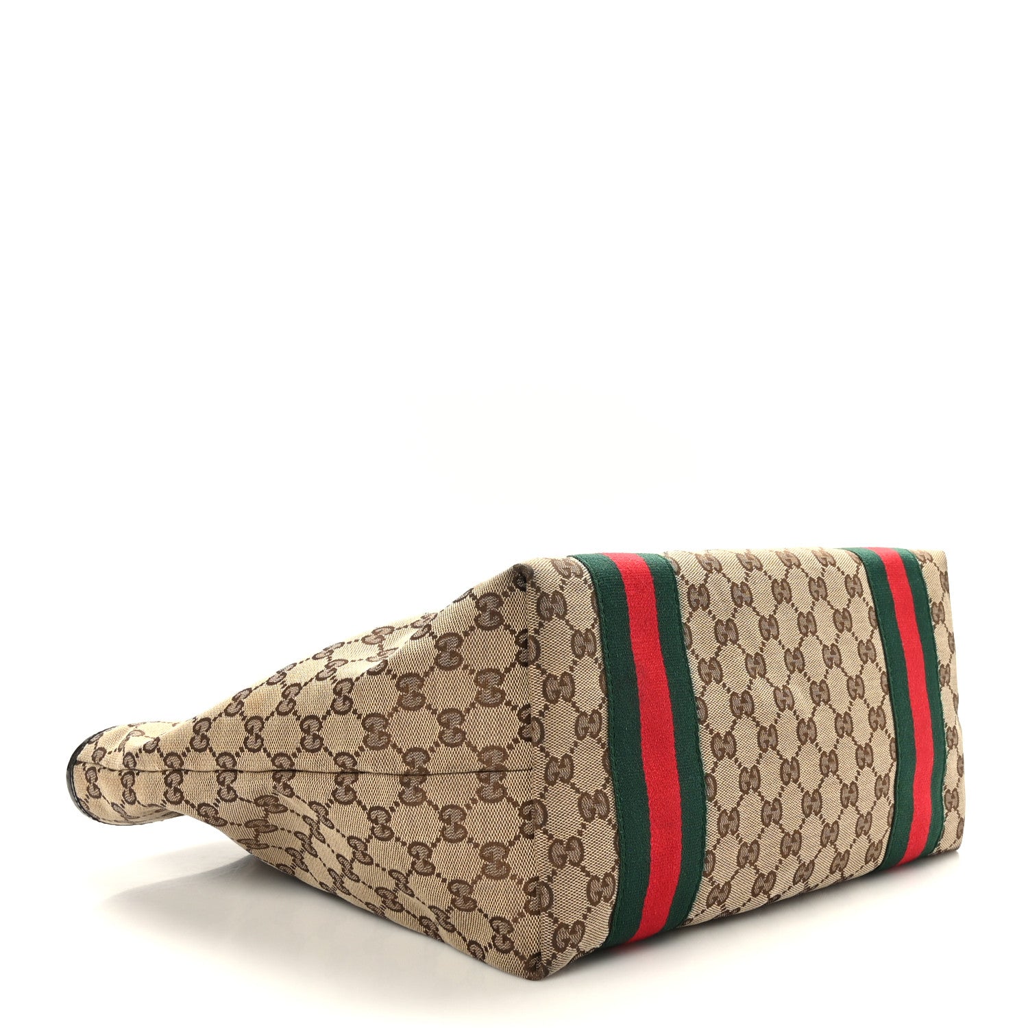 Gucci Monogram Web Large Jolie Tote Brown 4 of 9
