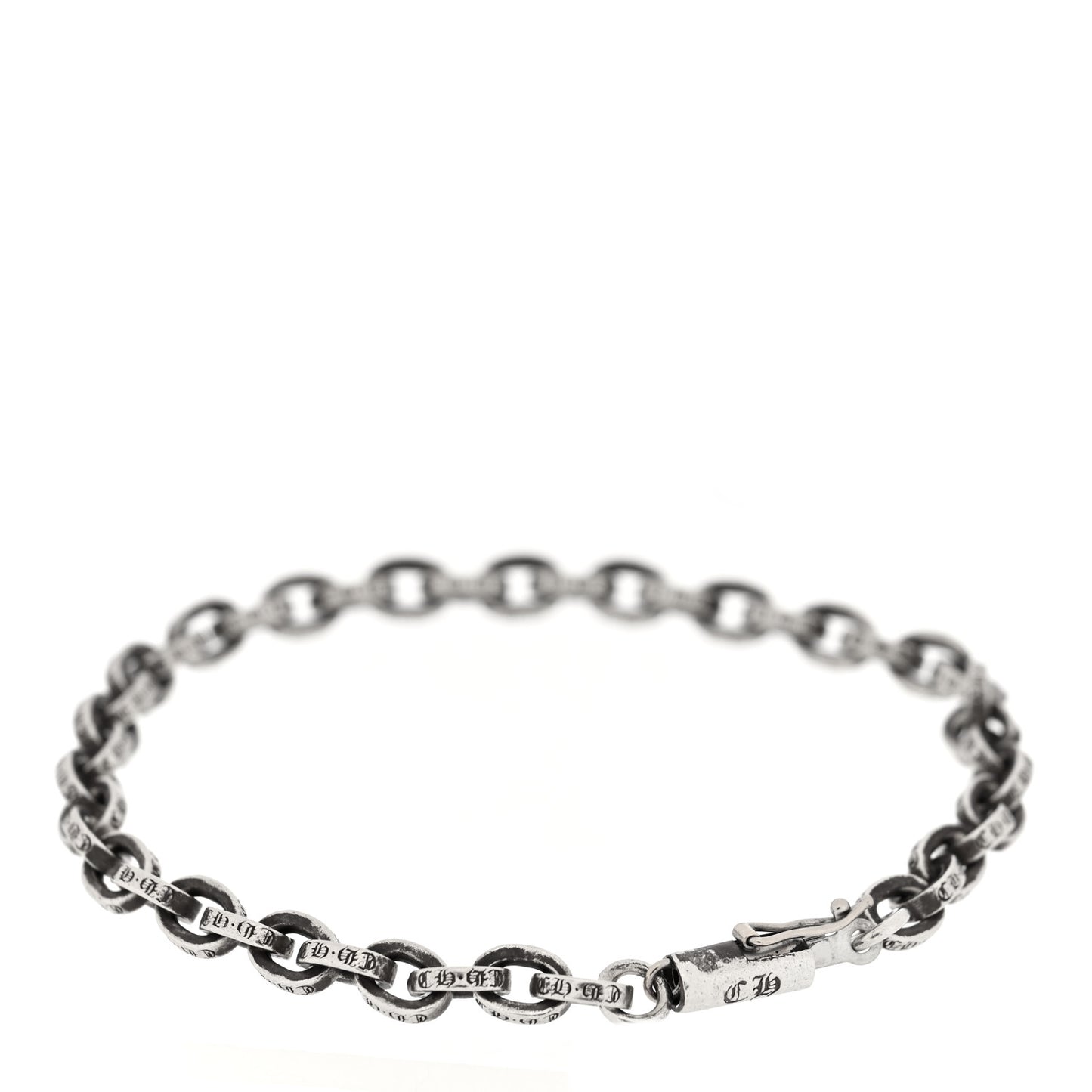 Sterling Silver Paper Chain Bracelet