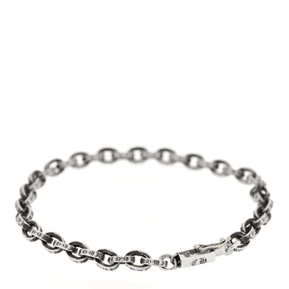 Chrome Hearts Sterling Silver Paper Chain Bracelet 2 of 3