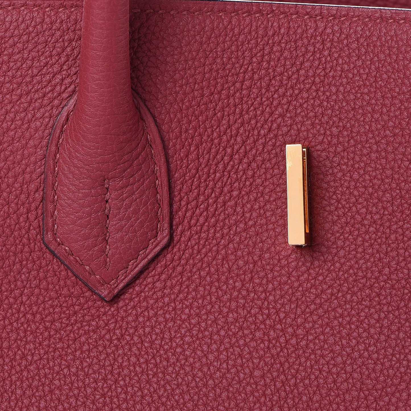 Togo Birkin 35 Rouge Grenat