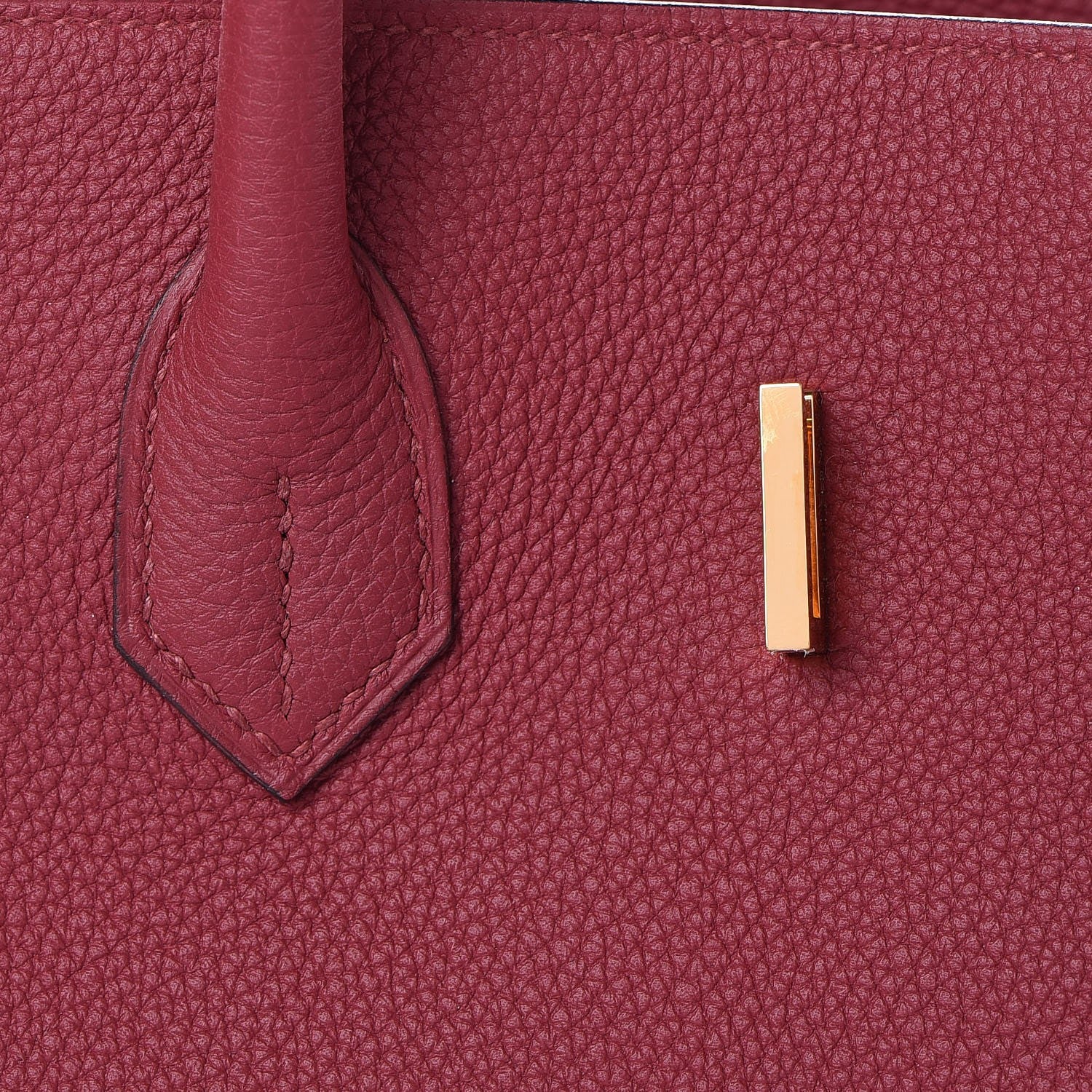 Hermes Togo Birkin 35 Rouge Grenat 27 of 38