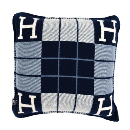 Hermes Wool Cashmere Avalon III Pillow PM Ecru Caban 2 of 3