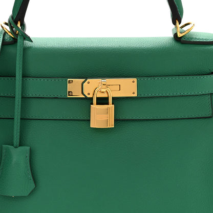Hermes Evercolor Kelly Retourne 28 Vert Vertigo 8 of 15
