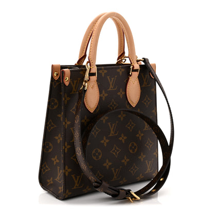 Louis Vuitton Monogram Sac Plat BB 3 of 9