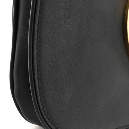 Gucci Roxy Calfskin Blondie Chain Shoulder Flap Bag Black 12 of 12