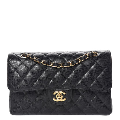 Chanel Caviar Quilted Small Double Flap Black 1 of 10