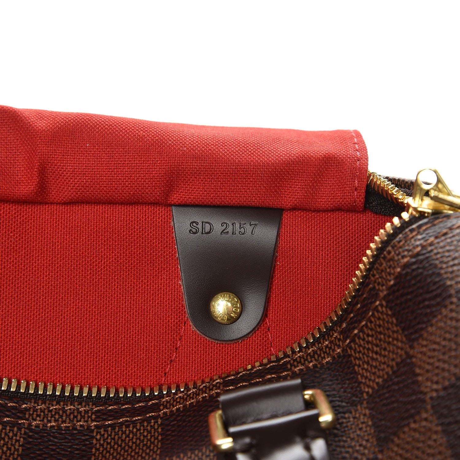 Louis Vuitton Damier Ebene Speedy Bandouliere 25 6 of 9