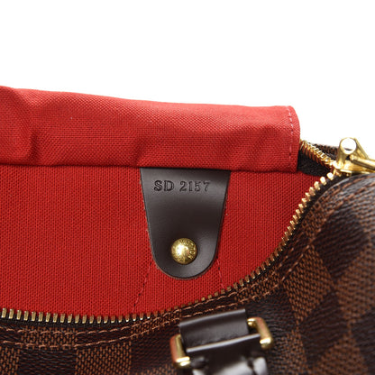 Louis Vuitton Damier Ebene Speedy Bandouliere 25 6 of 9