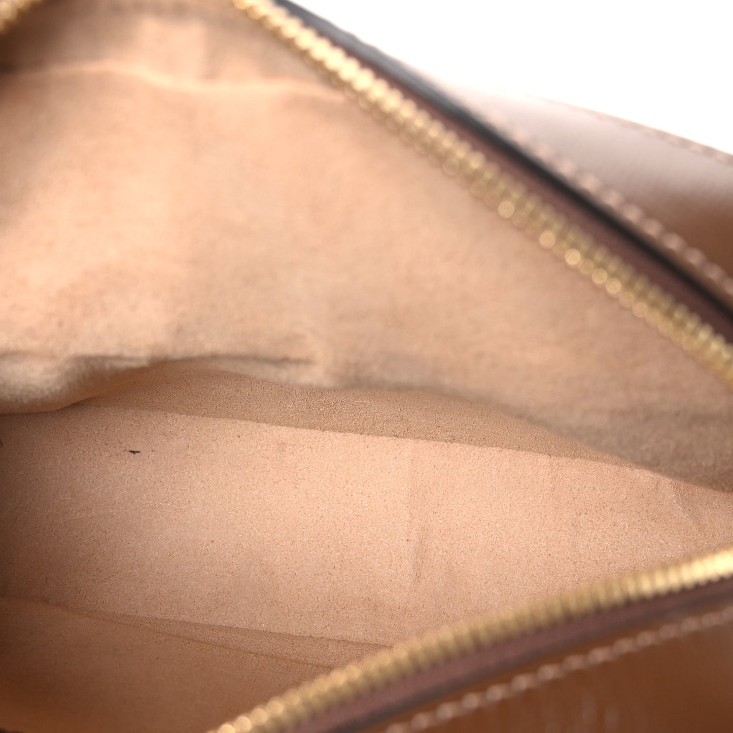 GG Supreme Monogram Small Horsebit 1955 Shoulder Bag Beige Brown Sugar