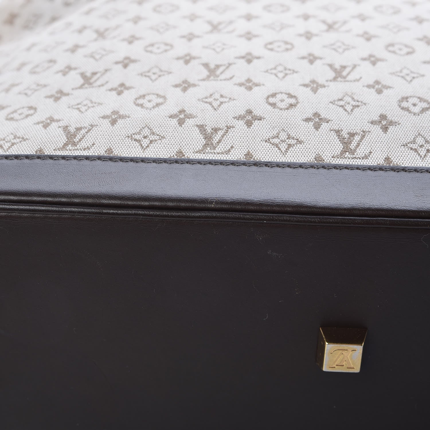 Louis Vuitton Mini Monogram Alma Haut Tote Olive 18 of 18