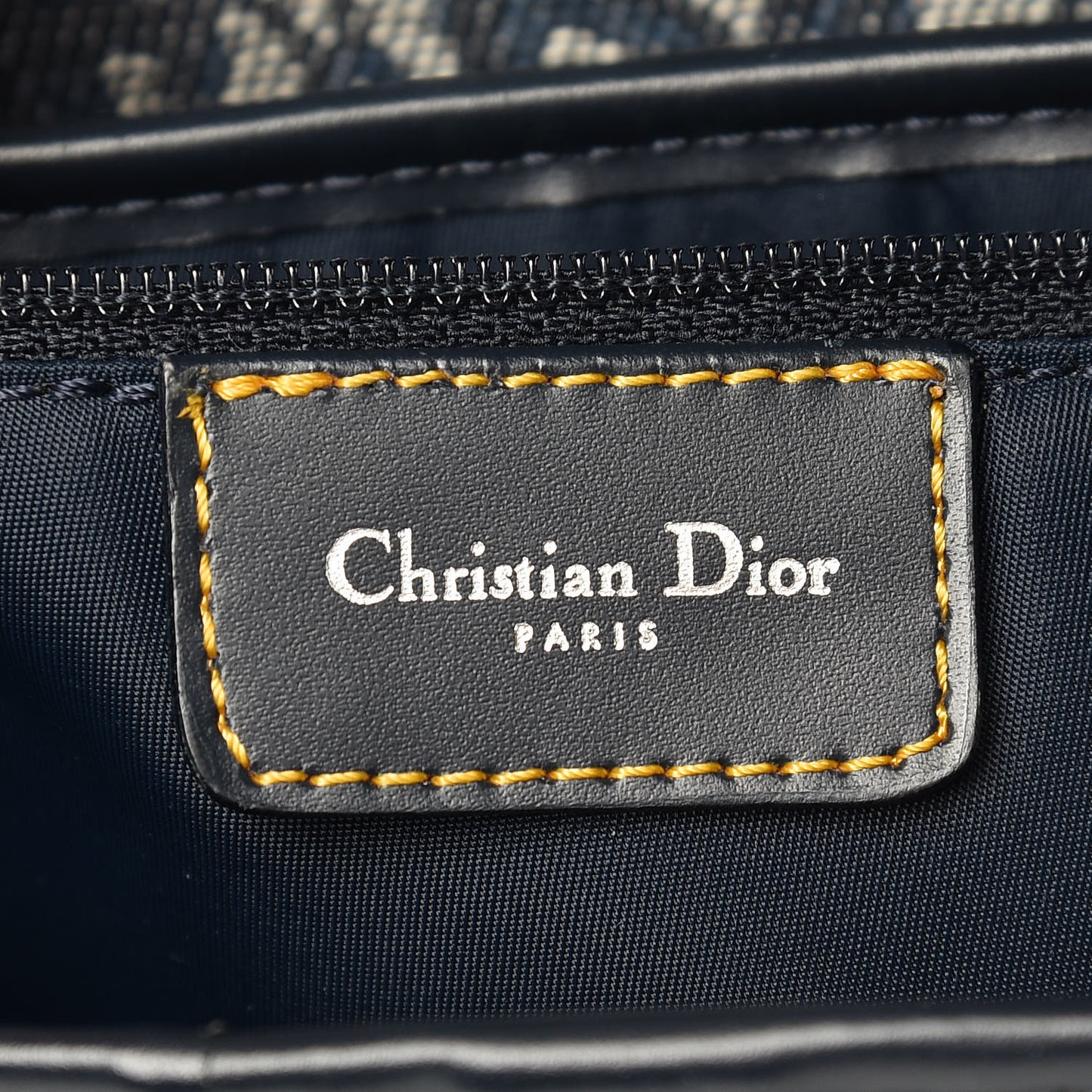 Monogram Saddle Bag Blue