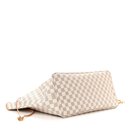 Louis Vuitton Damier Azur Neo Neverfull GM Rose Ballerine 5 of 11