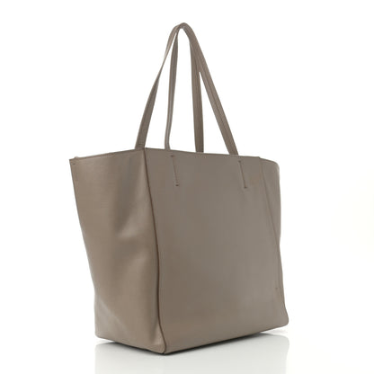 Celine Grained Calfskin Small Horizontal Cabas Phantom Taupe 3 of 15