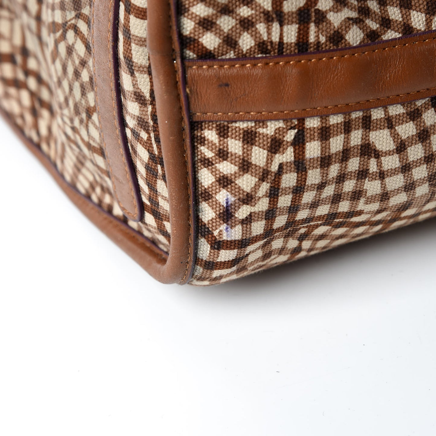 Visetos Medium Liz Reversible Shopper Tote Cognac