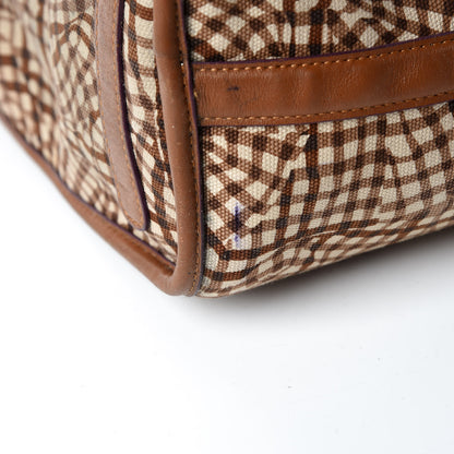 MCM Visetos Medium Liz Reversible Shopper Tote Cognac 37 of 39