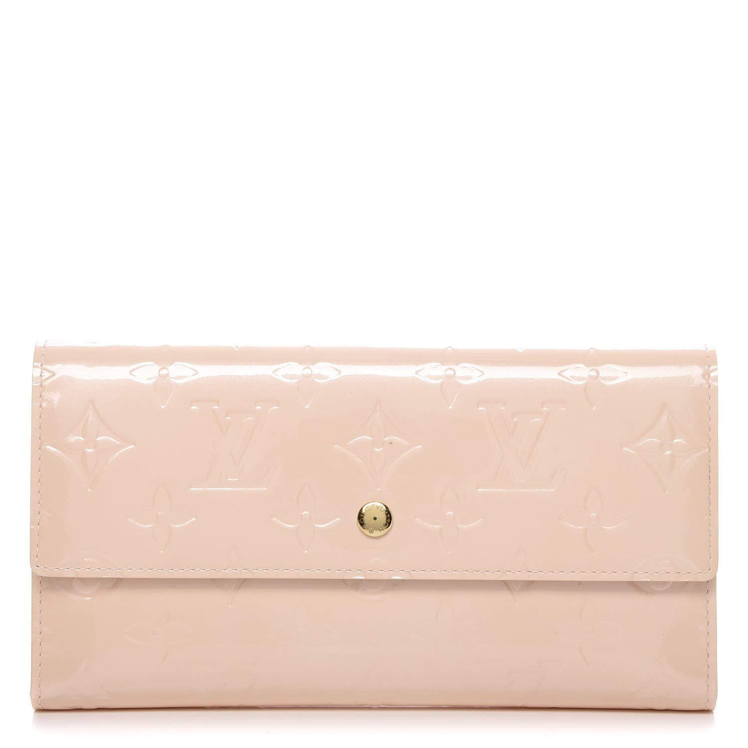 Louis Vuitton Vernis Sarah Wallet Marshmallow 1 of 9