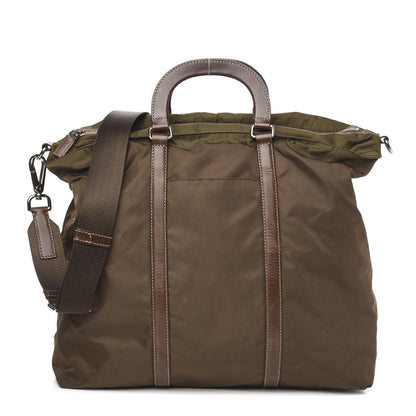 Prada Tessuto Nylon Viaggio Travel Bag Bruciato 1 of 12
