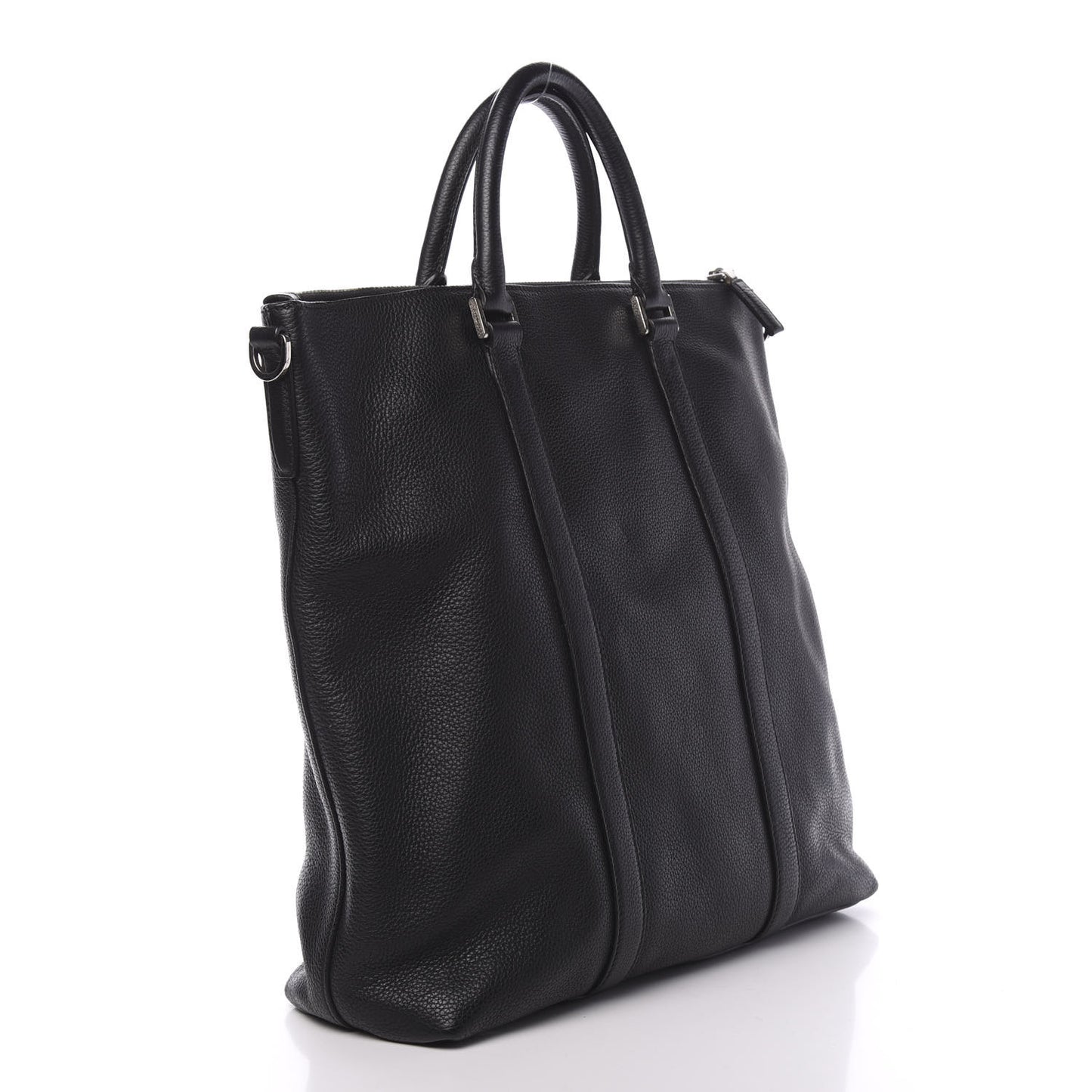 Vitello Daino Tote Black