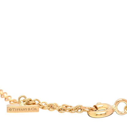 Tiffany 18K Yellow Gold T Smile Bracelet 3 of 4