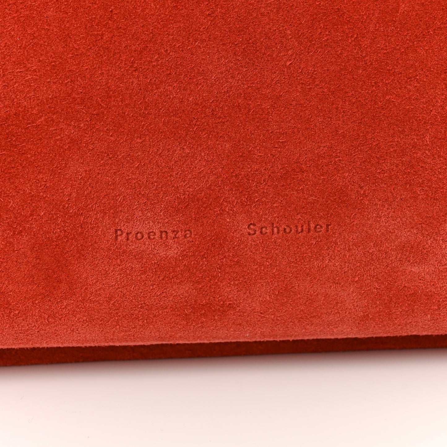 Suede Braid Bag Tomato