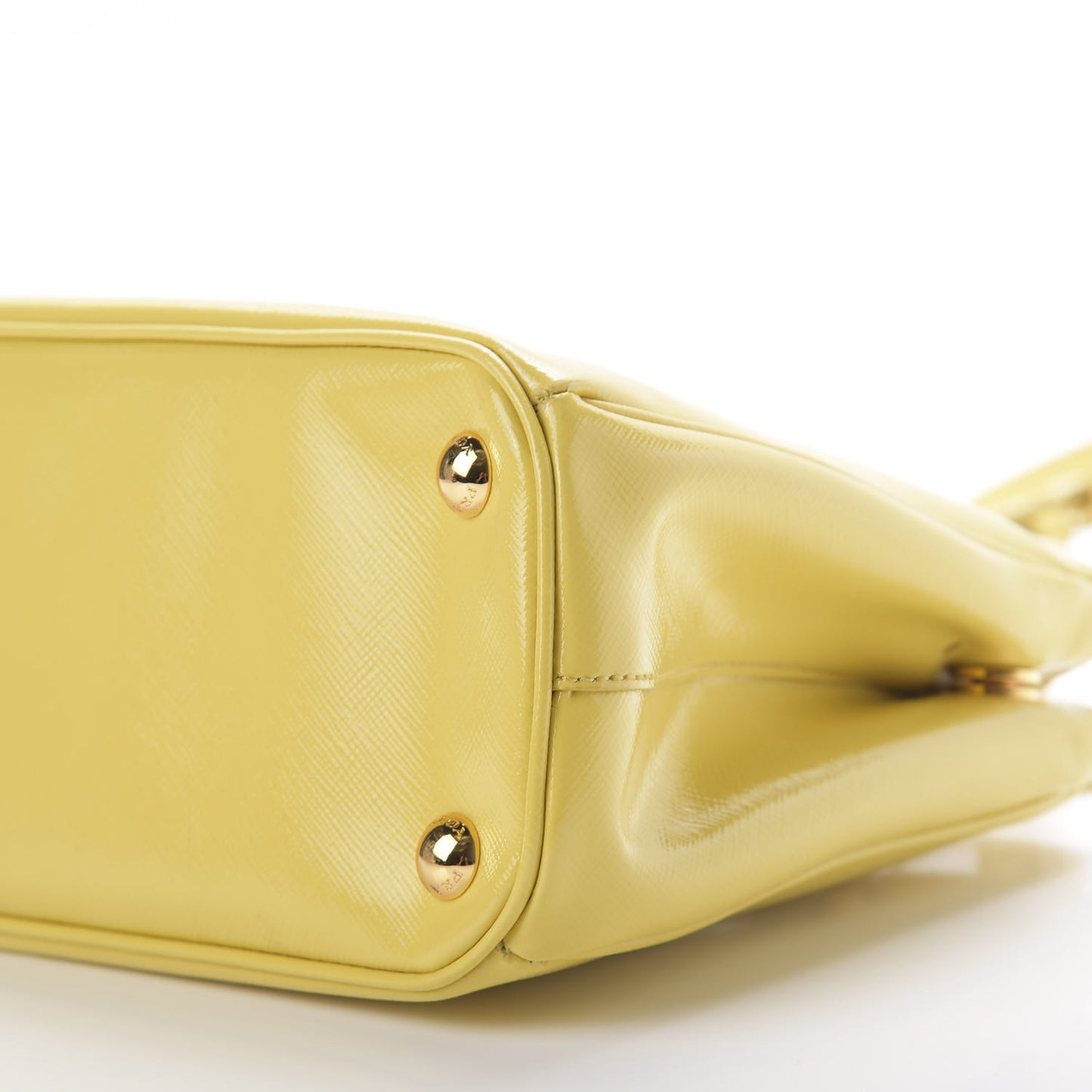 Saffiano Vernice Mini Galleria Double Zip Tote Ananas