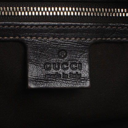 Gucci Monogram Pelham Studded Shoulder Bag Ebony 10 of 12