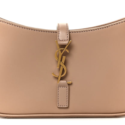 Saint Laurent Smooth Calfskin Le 5 A 7 Mini Hobo Rosy Sand 8 of 10