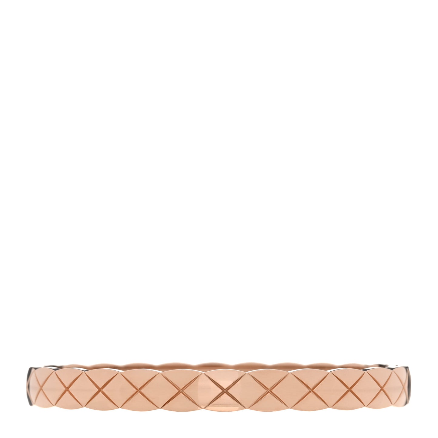 18K Beige Gold Coco Crush Bangle Bracelet M