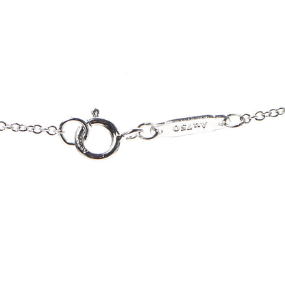 Tiffany 18K White Gold Diamond Small Ampersand Pendant Necklace 5 of 6