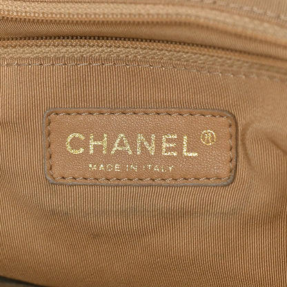 Chanel Iridescent Calfskin Quilted Large In The Mix Tote Black 7 of 11