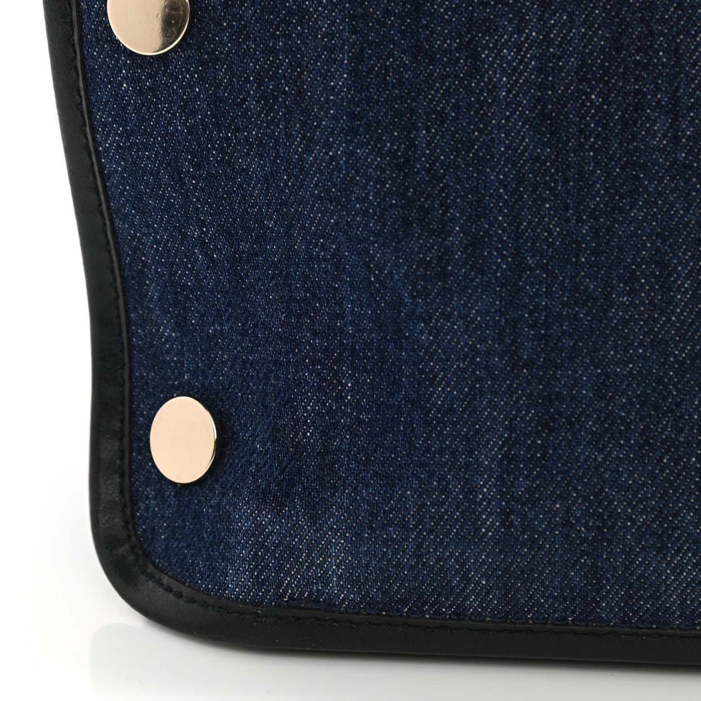 Denim Medium Logo Bond Shopper Tote Blue