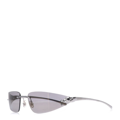 Cartier Panthere De Sunglasses Silver 1 of 8
