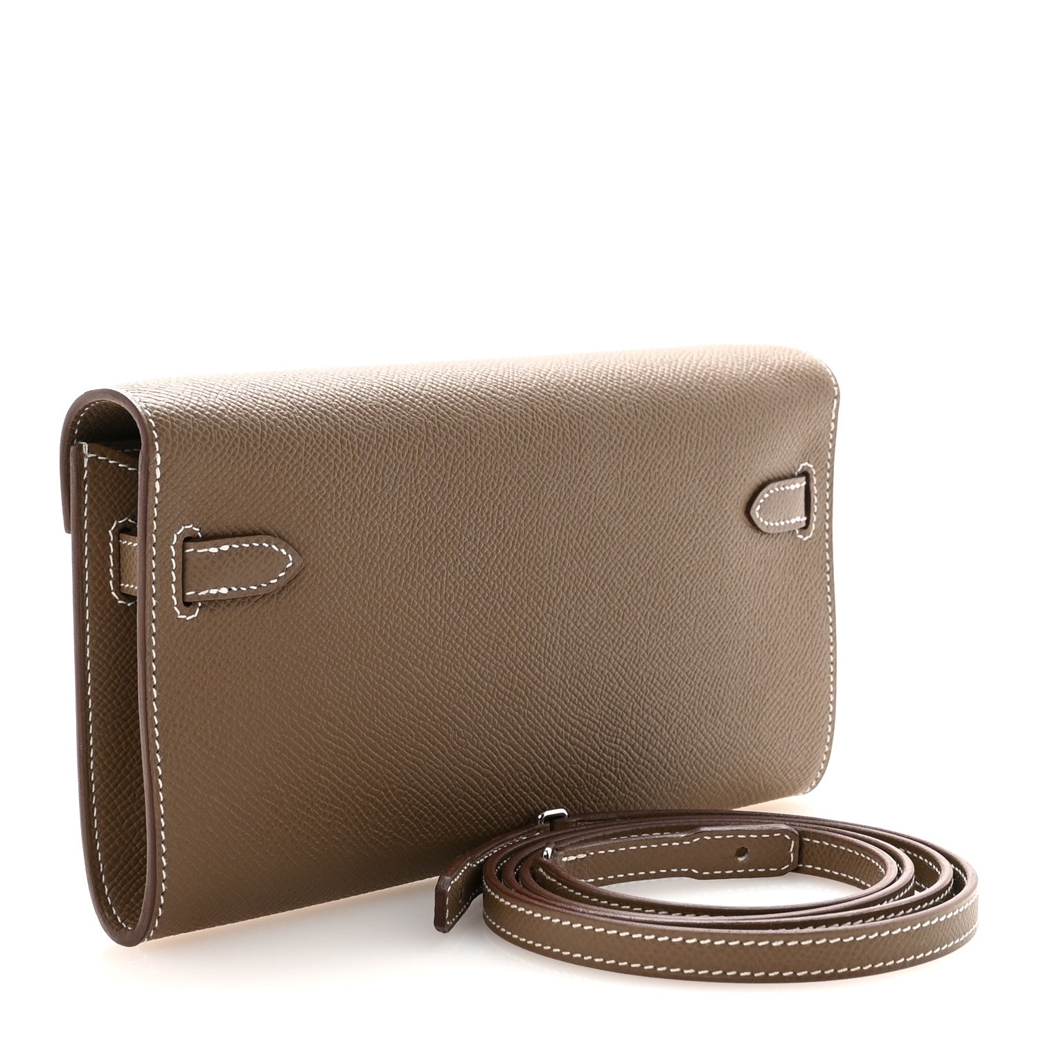 Hermes Epsom Kelly Wallet To Go Etoupe 3 of 11
