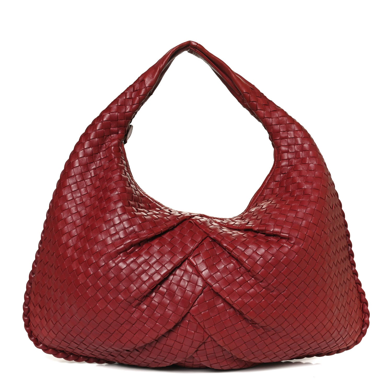 Bottega Veneta Nappa Intrecciato Pleated Large Veneta Hobo Eclipse 1 of 12
