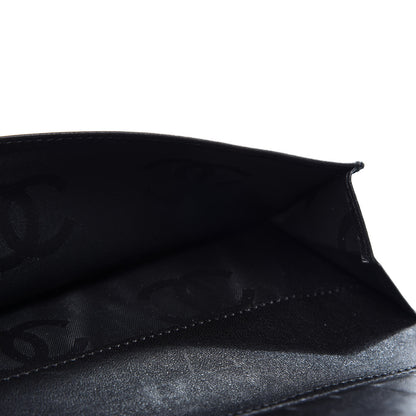 Chanel Canvas 31 Rue Cambon Yen Wallet Black 5 of 11