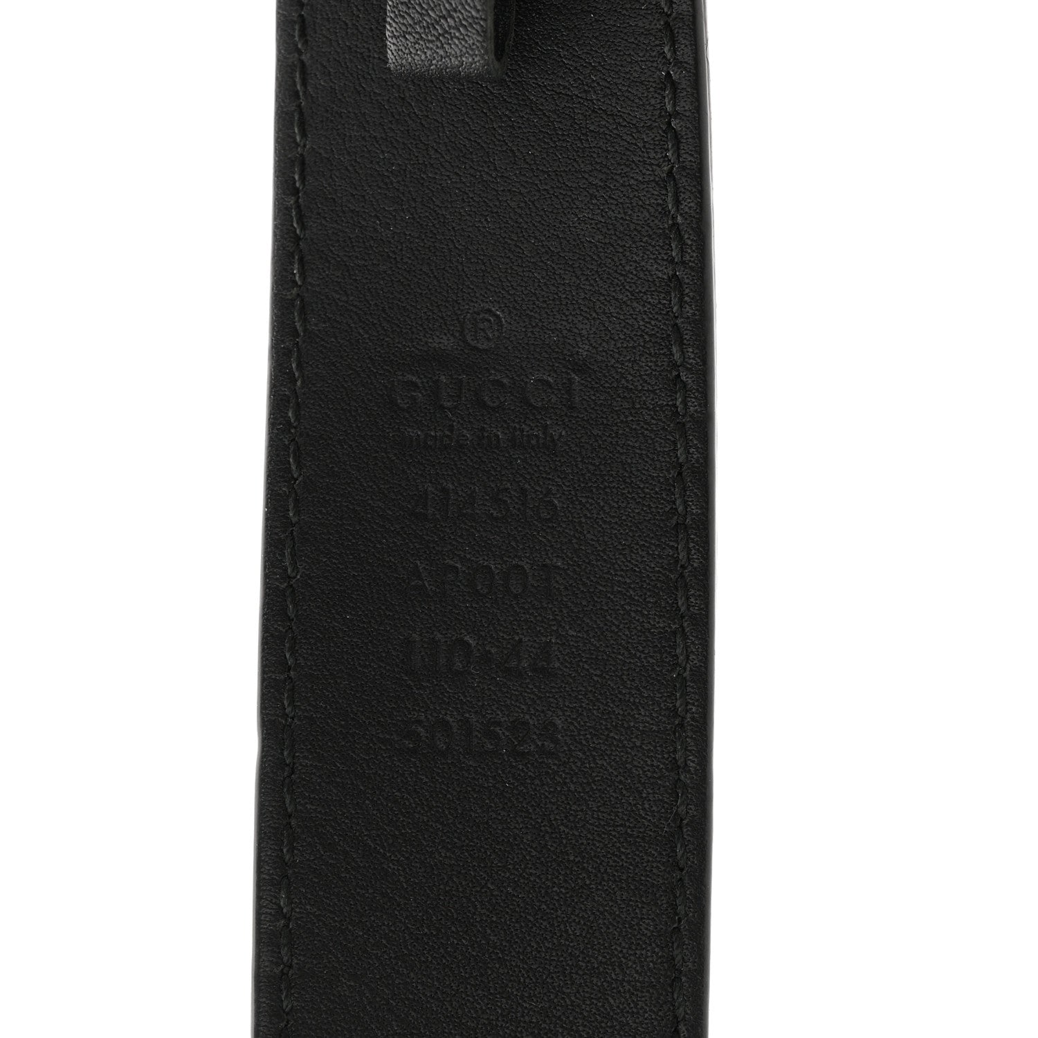 Gucci Moon Calfskin Double G 30mm Belt 110 44 Black 3 of 5