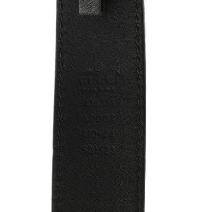 Gucci Moon Calfskin Double G 30mm Belt 110 44 Black 3 of 5