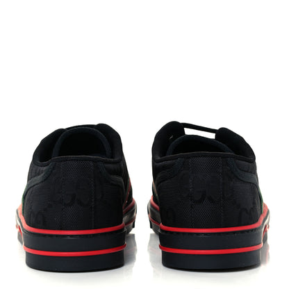 Gucci Econyl Nylon Web Monogram Off The Grid Mens 1977 Tennis Sneakers 10 Black 6 of 9