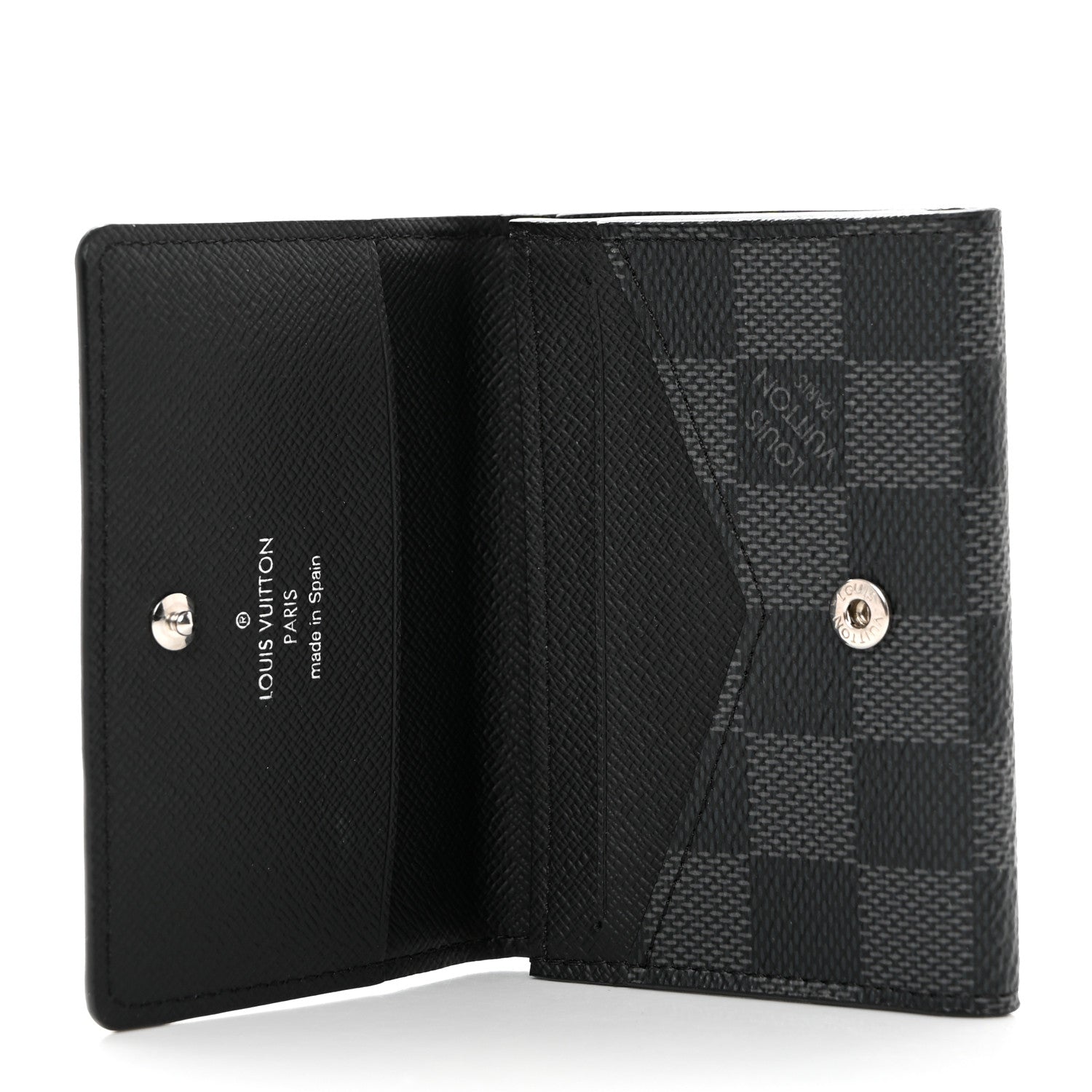 Louis Vuitton Damier Graphite Envelope Business Card Holder 5 of 8