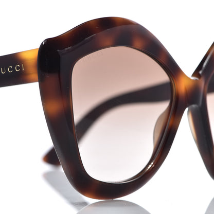 Gucci Cat Eye GG0117S Sunglasses Tortoise 9 of 10