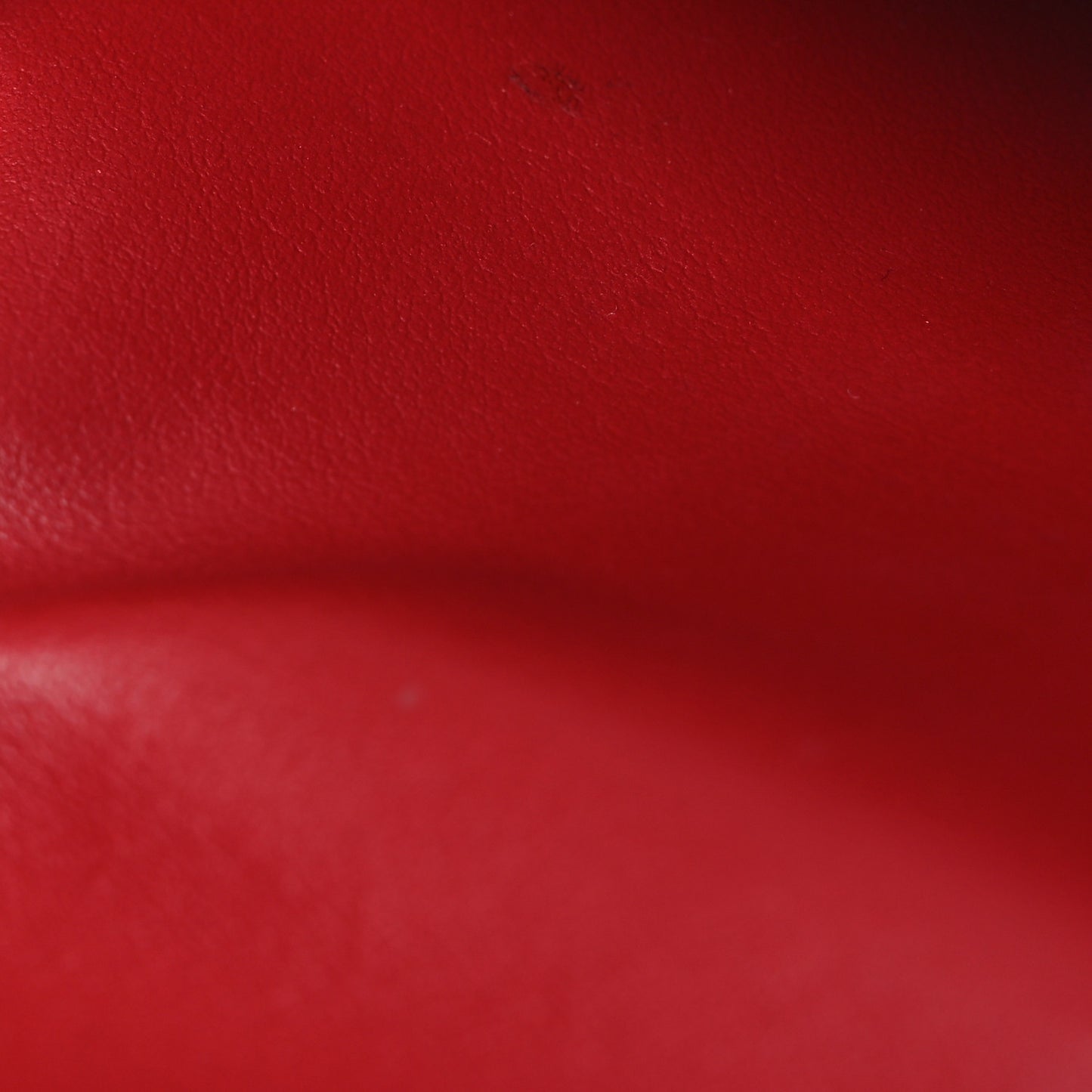 Smooth Calfskin Mini Devotion Crossbody Bag Poppy Red