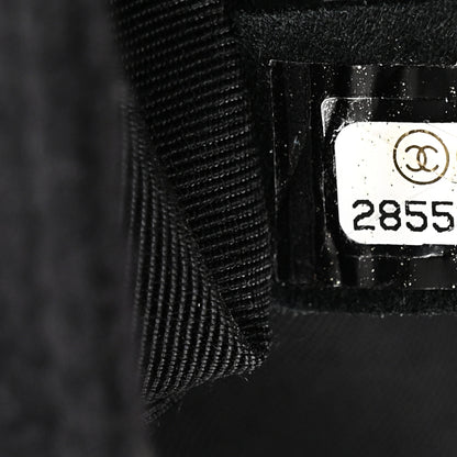 Chanel Wool Felt Embellished Small Boy Flap Black 7 of 10