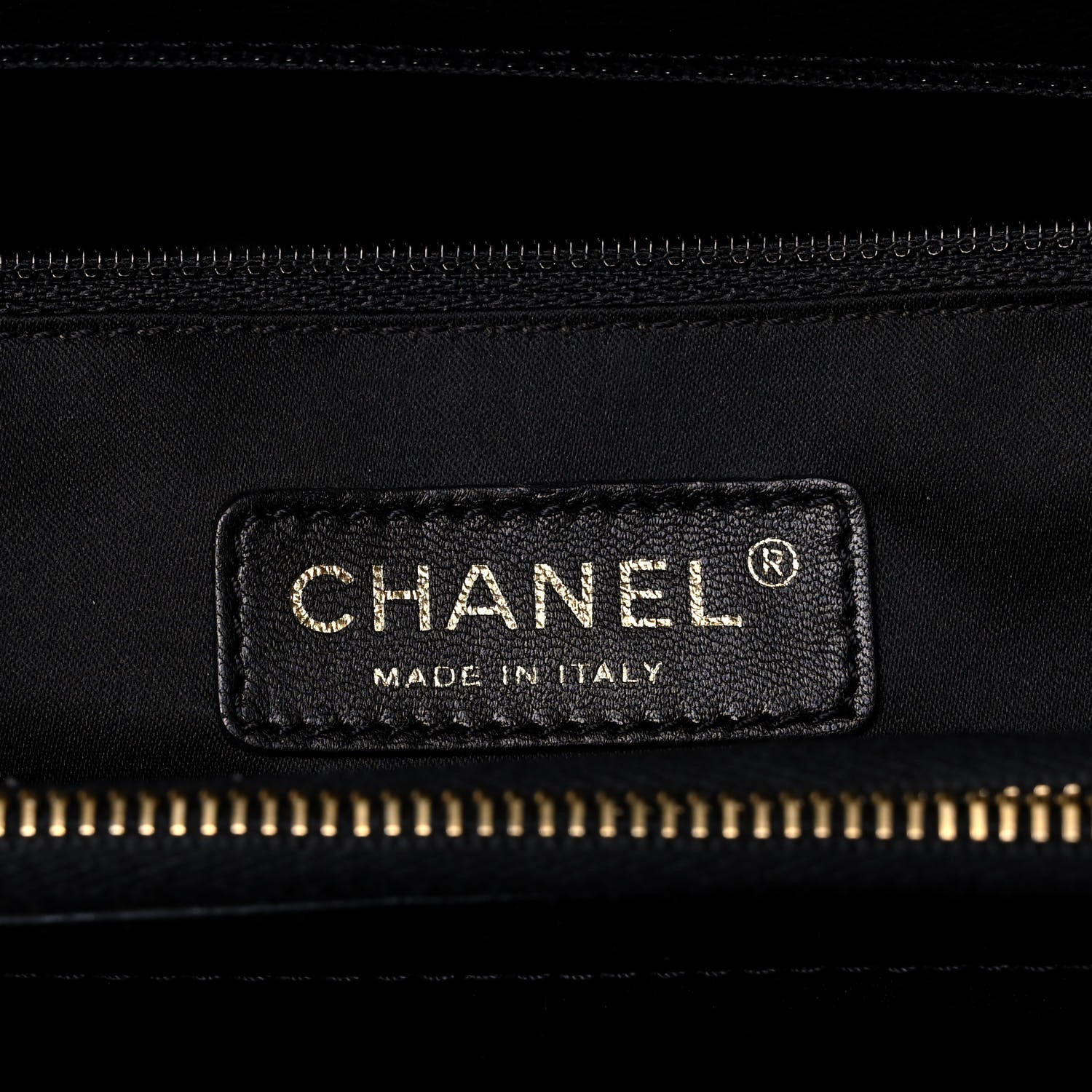 Chanel Caviar Quilted Grand Shopping Tote GST Black 6 of 12