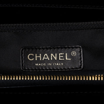 Chanel Caviar Quilted Grand Shopping Tote GST Black 6 of 12