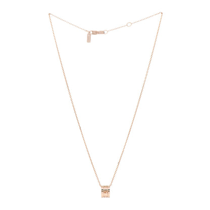 Gucci 18K Rose Gold Icon Twirl Necklace 3 of 6