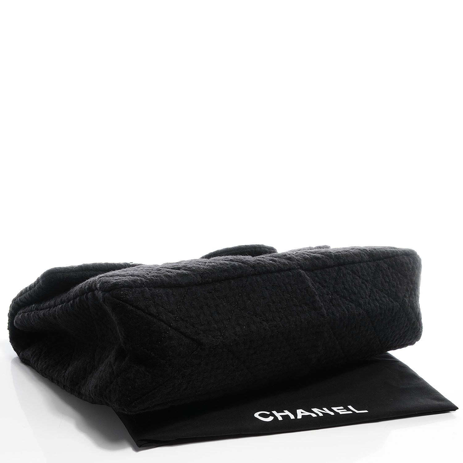 Chanel Tweed XXL Reissue Flap Black 4 of 8