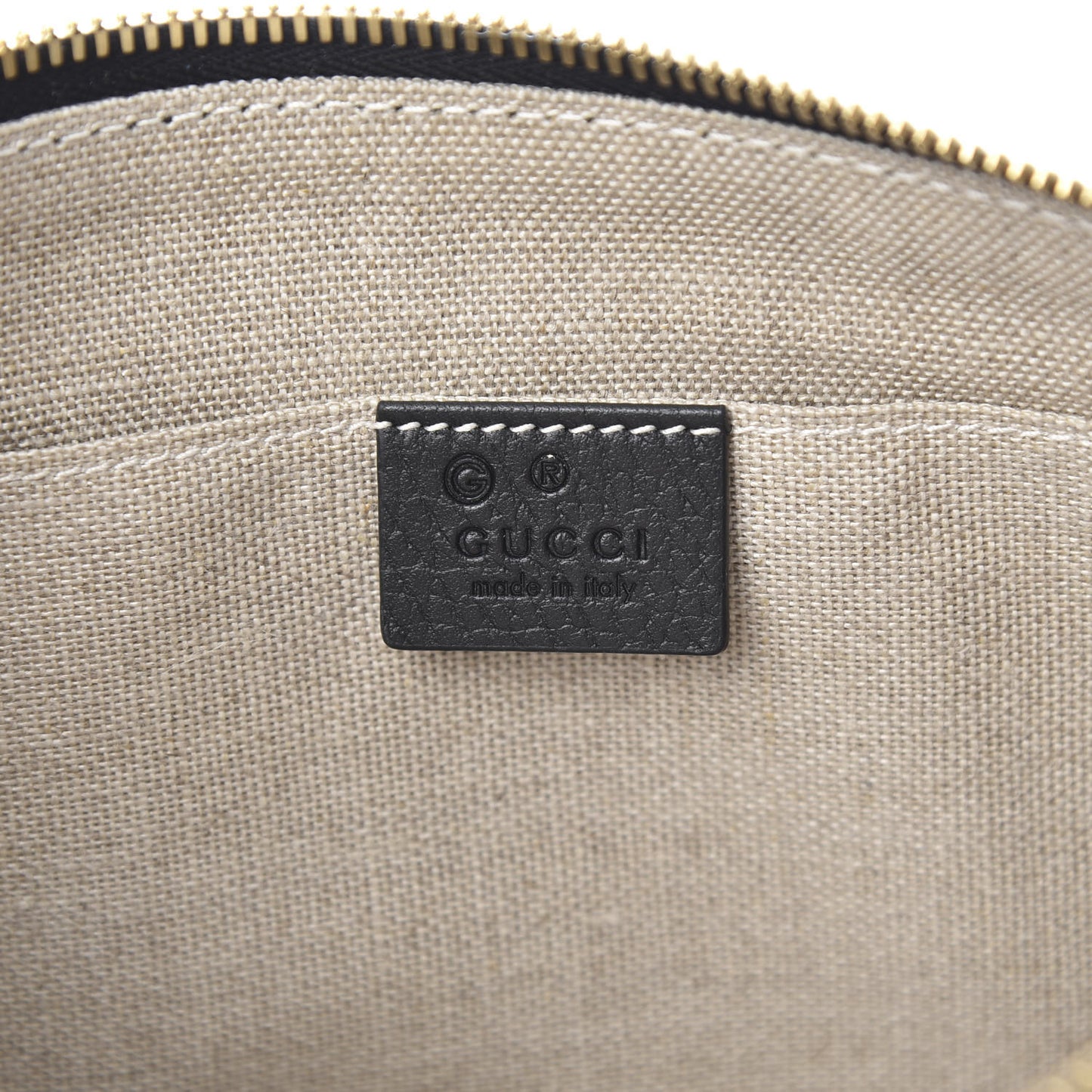 Pebbled Calfskin Large Bamboo Clutch Black