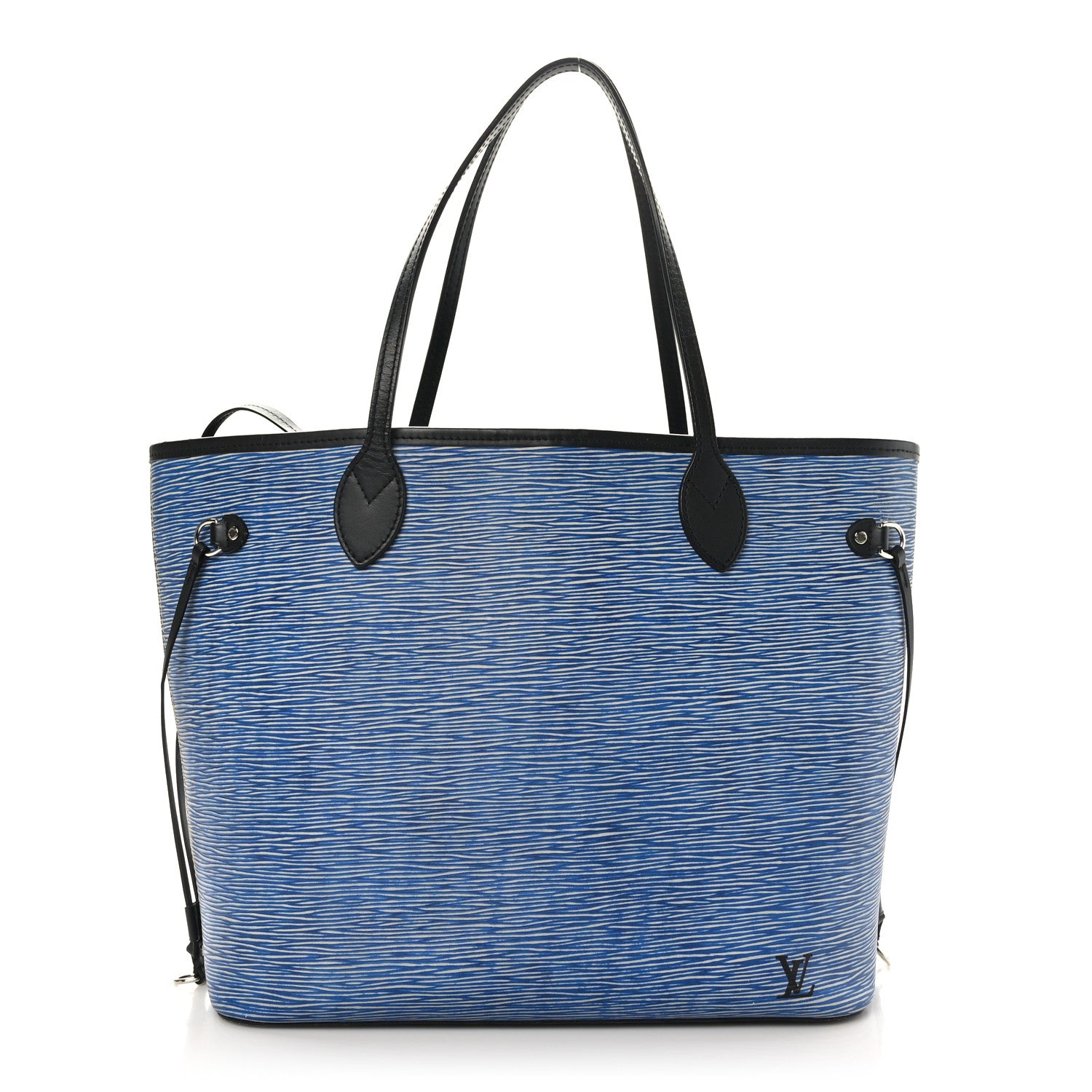 Louis Vuitton Epi Neverfull MM Denim Light 3 of 9