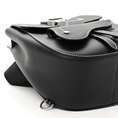 Christian Dior Grained Calfskin Mini Gallop Sling Bag Black 9 of 10