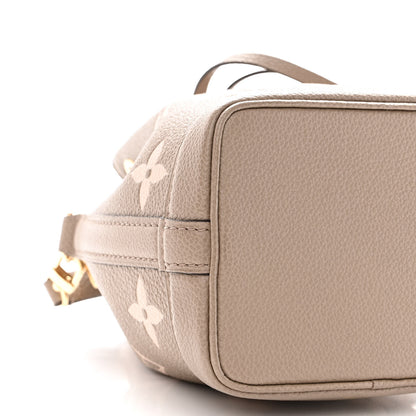 Louis Vuitton Empreinte Monogram Giant Nano Noe Tourterelle Creme 6 of 7